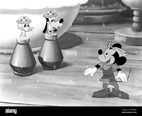 MICKEY AND THE BEANSTALK, from left, Donald Duck (voiced by Clarence Nash), Goofy (voiced by ...