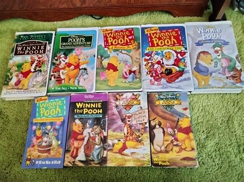 Winnie the Pooh VHS Collection : r/VHS