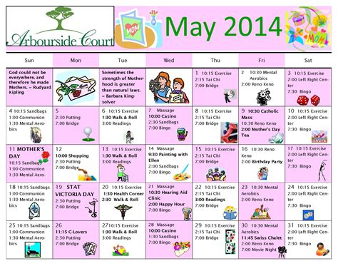 Free Printable Activities Calendar For Seniors - 2024 CALENDAR PRINTABLE