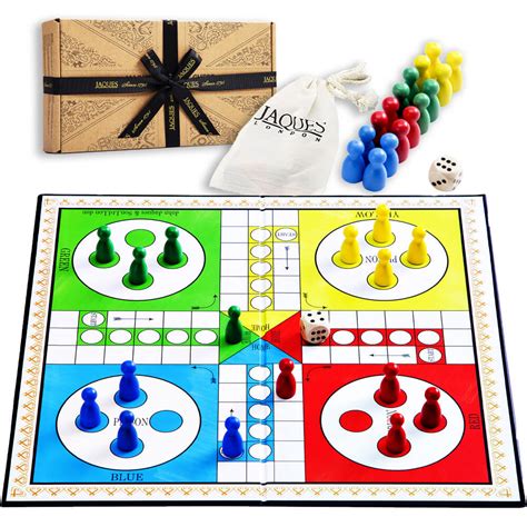 Ludo Board Game | 12" Folding Ludo Board