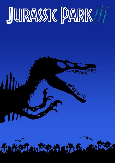 Jurassic Park 3 Poster by TomCyberfire on DeviantArt