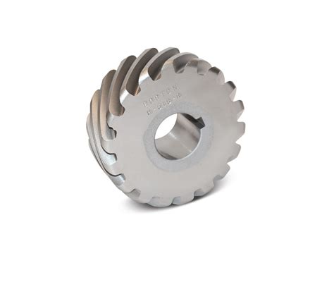 H2420R - 24DP, 45 Helix, 14.5 PA, 20 Teeth, RH, All Steel Hardened Helical Gear by Boston Gear ...