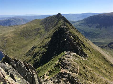 Helvellyn via Striding Edge and Swirral Edge - Adventure Trails UK