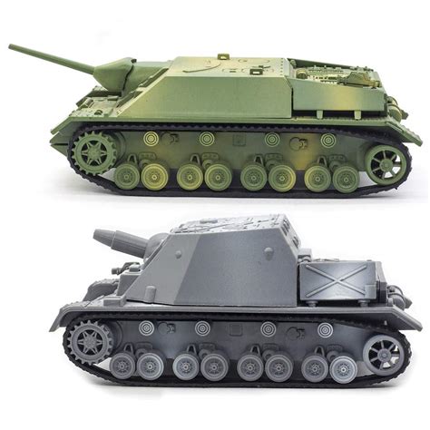 Buy 2 Sets Jagdpanzer Army Tank Toy Model Kits, Upgrade 3D Tank Puzzle ...