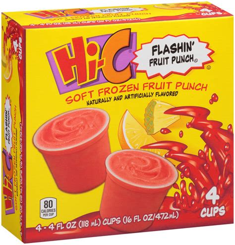 Hi-C® Flashin’ Fruit Punch® Soft Frozen Fruit Punch Reviews 2019