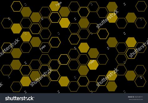 Bee Hive Background Stock Vector (Royalty Free) 482548771 | Shutterstock