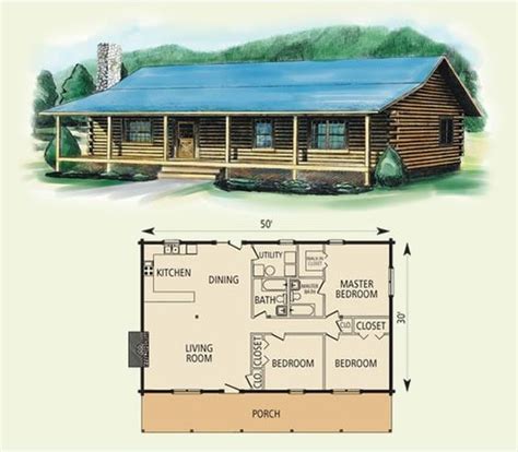 10 Impressively Unique Cabin Floor Plans – Adorable Living Spaces