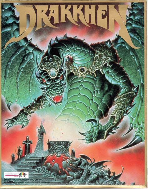 Drakkhen (1991) PC-98 box cover art - MobyGames