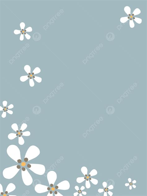 Floral Blue Gray Background Small Fresh, Advertising Background ...