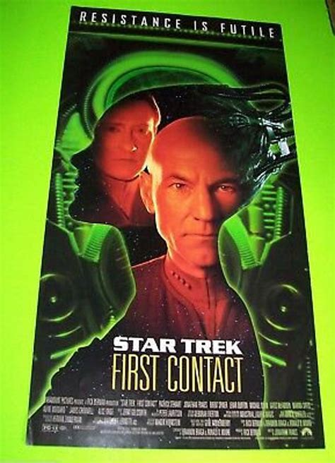 Star Trek First Contact Original Wall Art Poster the - Etsy