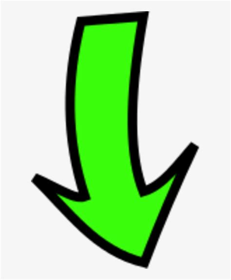 Download Arrow Sharp Green Right - Green Arrow Pointing Down Png - HD Transparent PNG - NicePNG.com