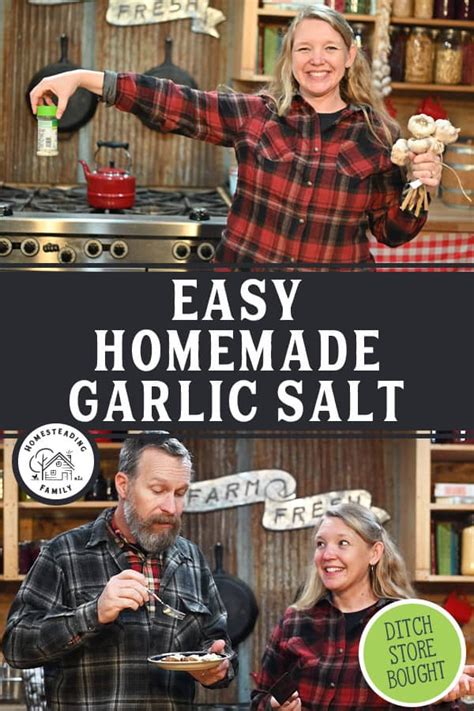 Homemade Garlic Salt (Easier & Better Than Store-Bought) — Homesteading ...