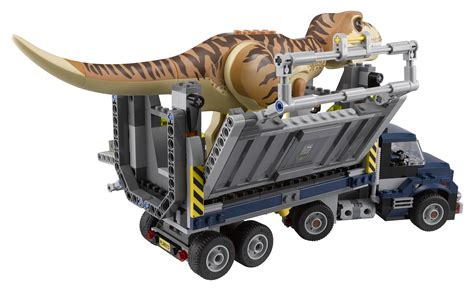 LEGO Jurassic World - 75933 T. Rex Transport -Set Action 4 - The Brothers Brick | The Brothers Brick