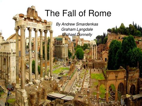 PPT - The Fall of Rome PowerPoint Presentation, free download - ID:240789