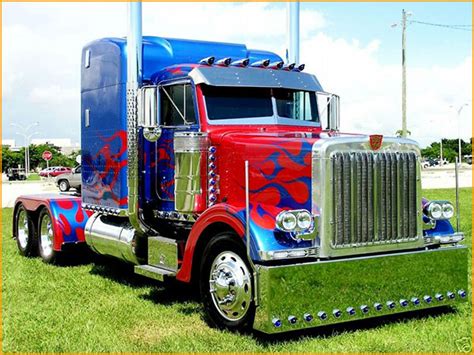 Optimus Prime Peterbilt 379 - Truckers Photo (30538901) - Fanpop