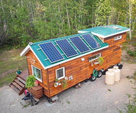 Living Off-Grid in Her Tiny House in Northern Canada