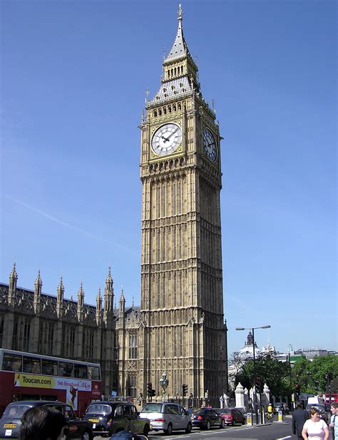 Big Ben, London, UK, Clock tower view