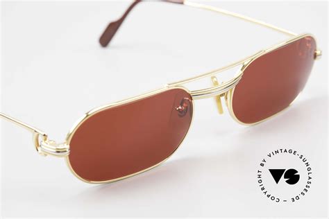 Sunglasses Cartier MUST LC - S 3D Red Luxury Sunglasses | Vintage Sunglasses