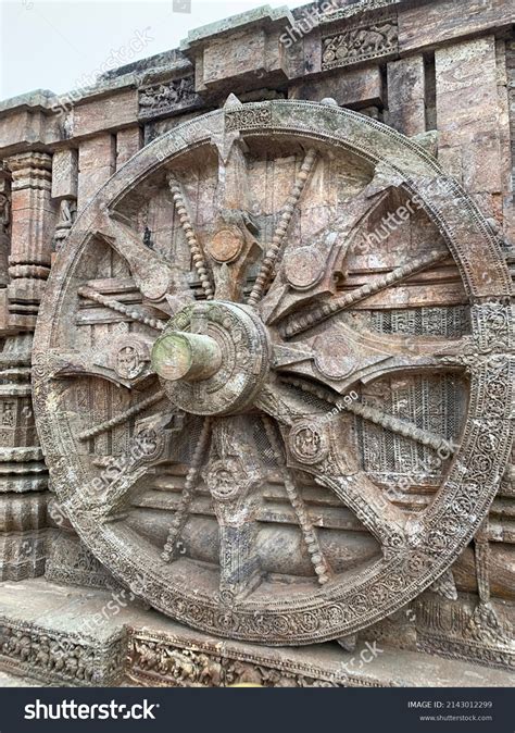 Konark Sun Temple Ashok Chakra Stock Photo 2143012299 | Shutterstock