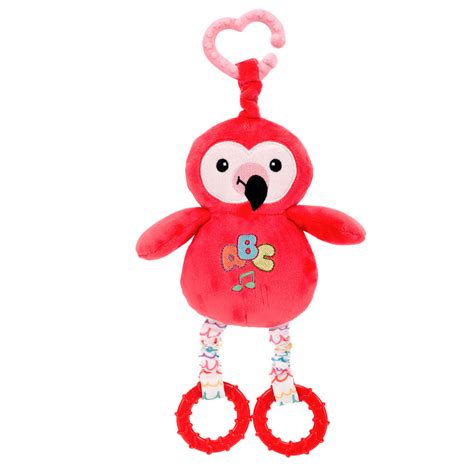 8.5IN FLAMINGO ACTIVITY TOY WITH SOUND - Fiesta Toy