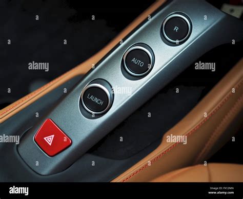 Ferrari 488 GTB interior launch auto R Stock Photo - Alamy