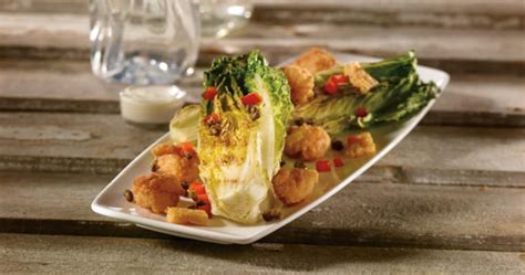 Tempura Shrimp Grilled Caesar Salad | Gordon Food Service