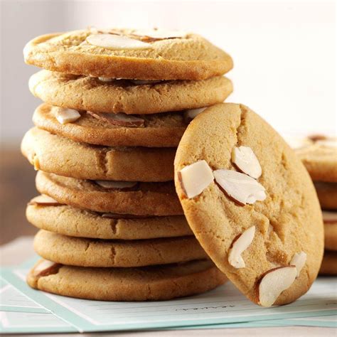 Chewy Almond Cookies Recipe | Taste of Home