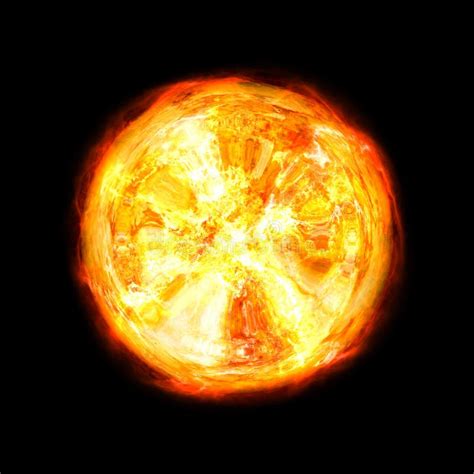 Giant fireball stock illustration. Image of flame, fireball - 17818894