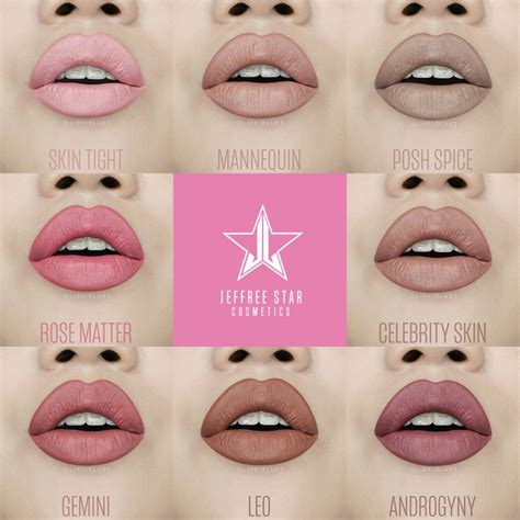 JEFFREE STAR VELOUR LIQUID LIPSTICK NUDE COLLECTION - LIPPIELUST