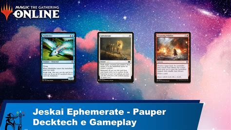 Deck Tech & Gameplay - Jeskai Ephemerate [Pauper] - YouTube