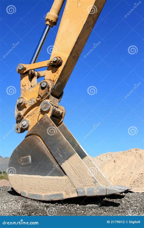 Backhoe Bucket stock photo. Image of excavator, industry - 2179012