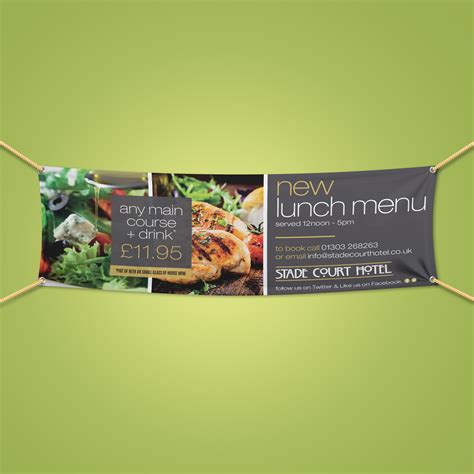 Restaurant Outdoor Banners - Aspenprint | Print for the hospitality ...