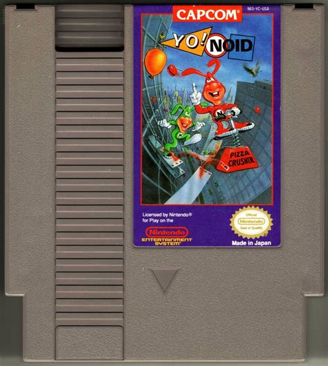 Yo! Noid (1990) NES box cover art - MobyGames