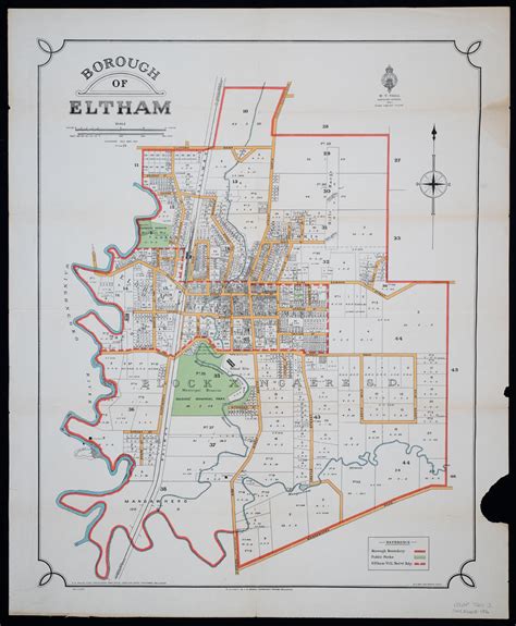 Borough of Eltham [map] - Puke Ariki