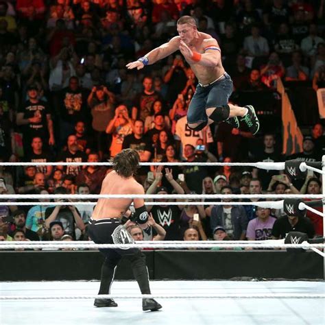 John Cena vs. AJ Styles: photos