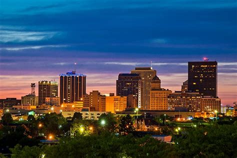 Etats-Unis Ohio Dayton Skyline at dusk SKU 0146 | Etsy