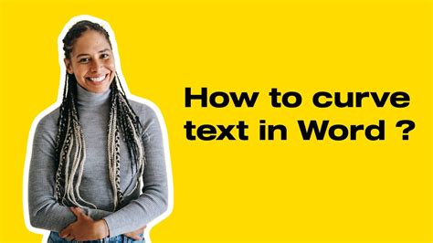 How to curve text in Word 2016/2013/2010/2007? - YouTube