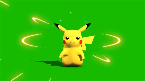 Pokemon Go Pikachu - 3D Model Animated - PixelBoom