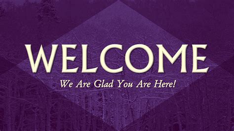 purple welcome – glenpoolchurchofchrist.com