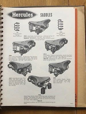 Rare Vintage Hercules Cycle Accessories And Replacement Bicycle Parts ...