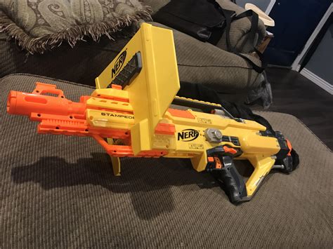 Stampede with Shield $4 : r/Nerf