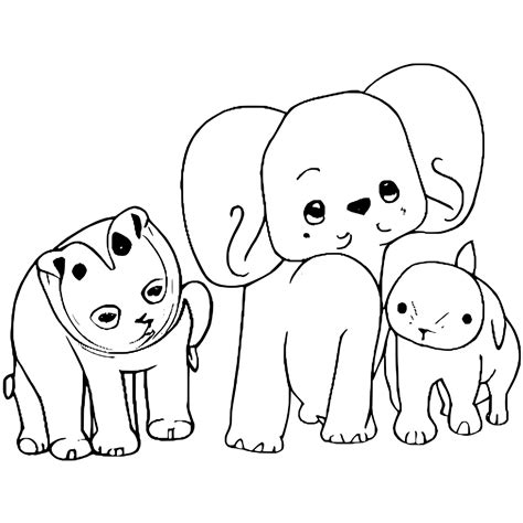 Cute Animals Drawings · Creative Fabrica