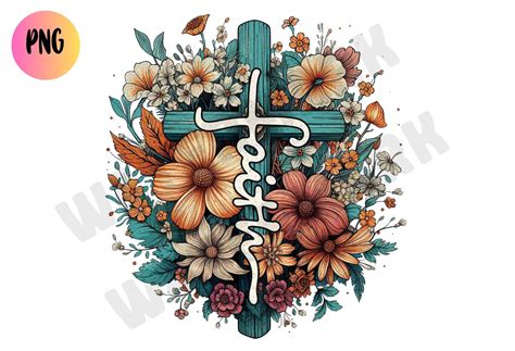 Faith Cross Png, Faith Clipart Png Graphic by DeeNaenon · Creative Fabrica