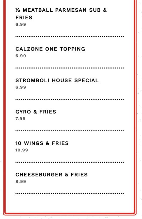 Bronx Pizza Menu With Prices (Updated: September 2023)