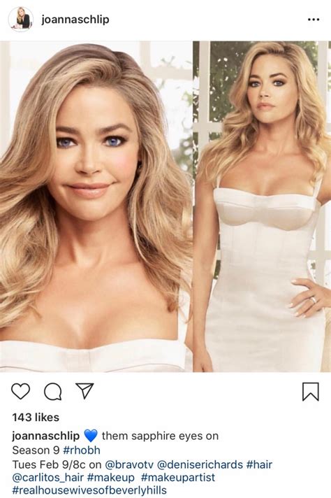 Denise Richards Real Housewives of Beverly Hills promo photos. Makeup by Joanna Schlip and ...