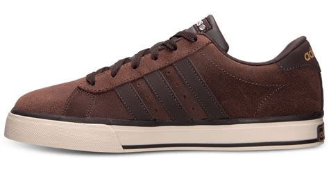 adidas Men'S Se Daily Vulc Casual Sneakers From Finish Line in Brown ...