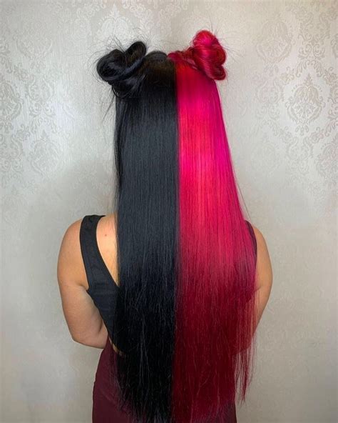 35 HQ Images Pink & Black Hair - 83 Pink Hairstyles And Pink Coloring ...