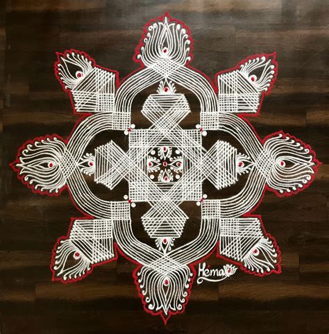 Intricate Rangoli Border Designs for Festive Decor