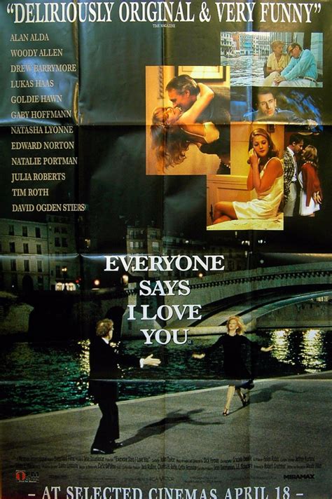 EVERYONE SAYS I LOVE YOU | Rare Film Posters