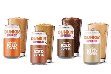 Dunkin' is releasing a line of spiked coffee and tea